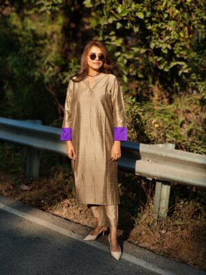 SONA RESHAM CO-ORD SET