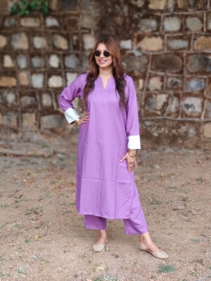 MAUVE KIRAN CO-ORD SET