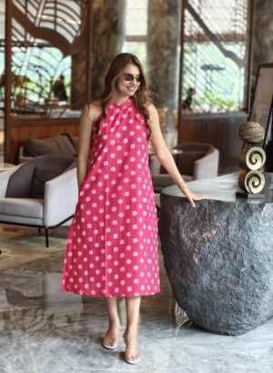 IMG20260729161235.jpg CANDY PINK RETRO POLKA DRESS
